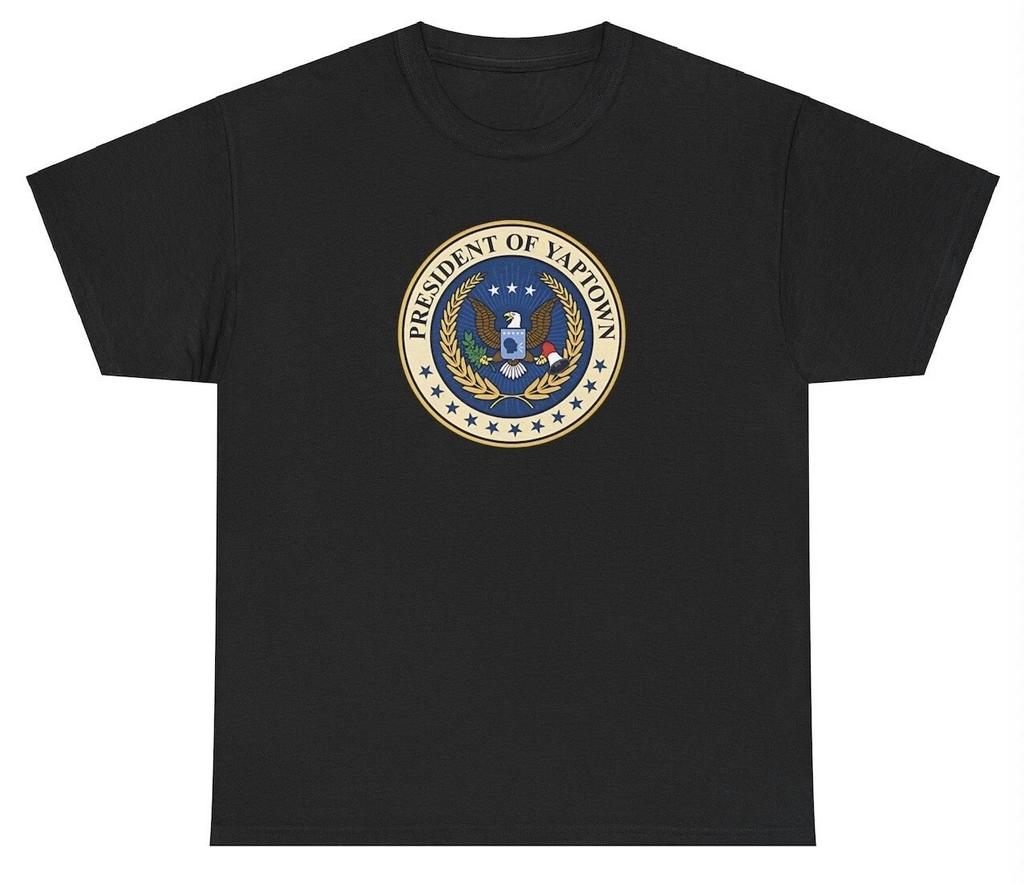 President Of Yaptown TShirt Funny Yapper Talker Extrovert Gag Gift Meme Joke Tee