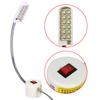 Sewing Machine Light 12 Leds Gooseneck Lamp Magnetic Base Switch Flexible Mounting  AC 220-