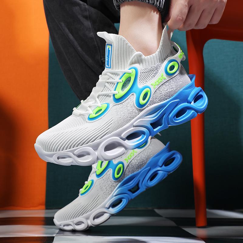 Boty pánské Tenisky Mužské ležérní Pánské Boty tenis Luxusní boty Trenér Závody Prodyšné Boty módní povaleči běhání Boty pro muže