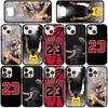 For Samsung Galaxy S24 S23 iPhone 16 15 14 Xiaomi Redmi Note 13 12 11 10 8 Plus 9 Pro Max X XR Phone Case Basketball Star No23 No 23 OPPO Huawei Cover