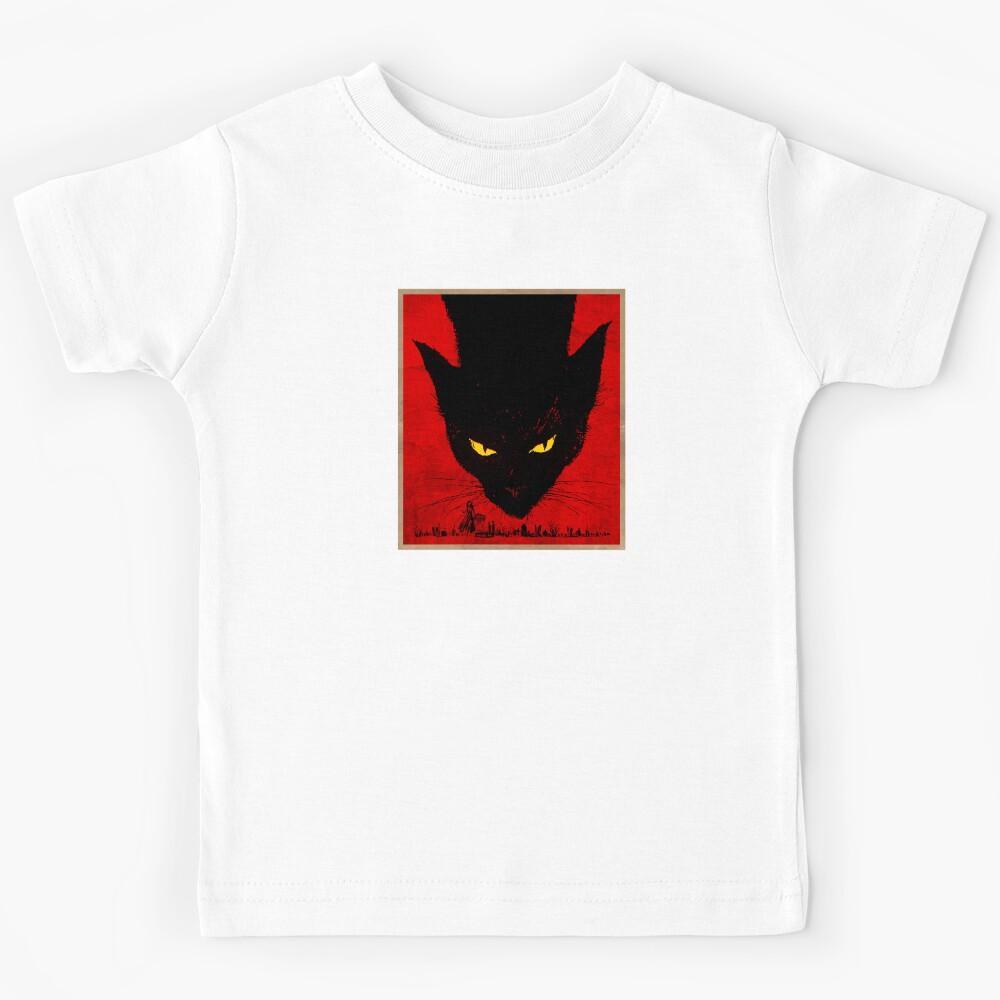 The Tomb of Ligeia Black Cat Classic Vintage Kids T-Shirt 160
