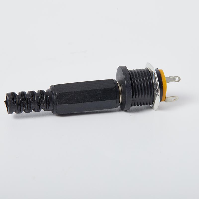 5Pcs Male Plug+5Pcs Dc022 Socket Female Jack Screw Nut Panel Mount Connector 12V