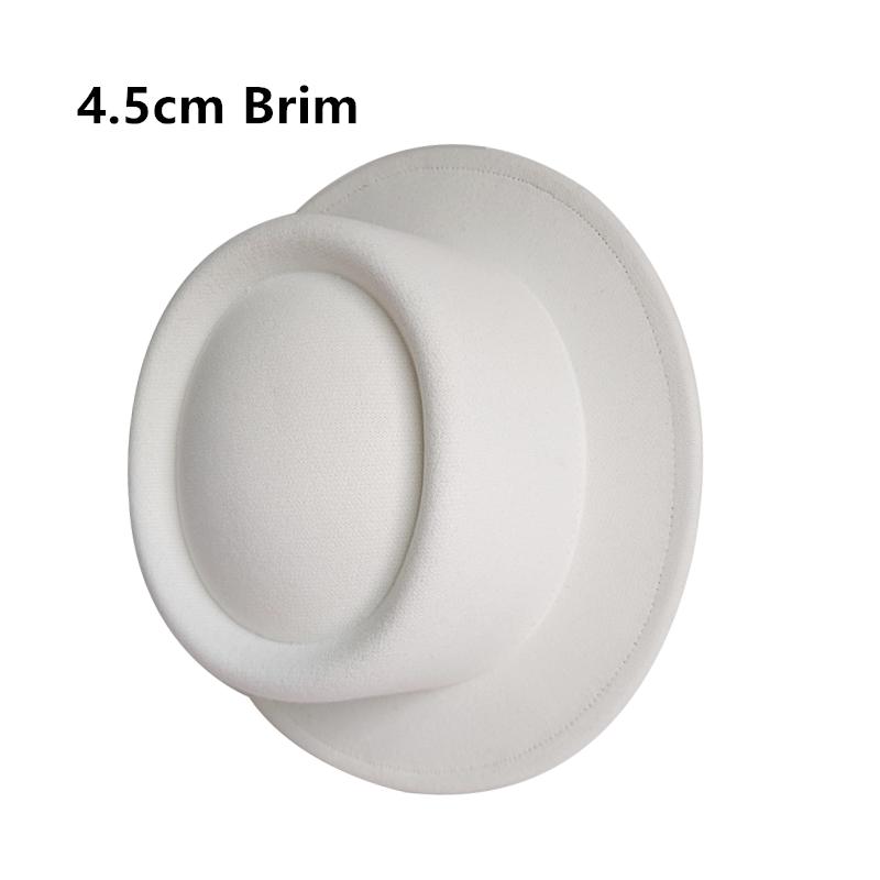 Klobouk Fedora 4,5 cm Tmavě purpurový Široký okraj Pánská móda Podzim/Zima Klobouk Pork Pie Svatba Dámský klobouk Gorras Para Hombres