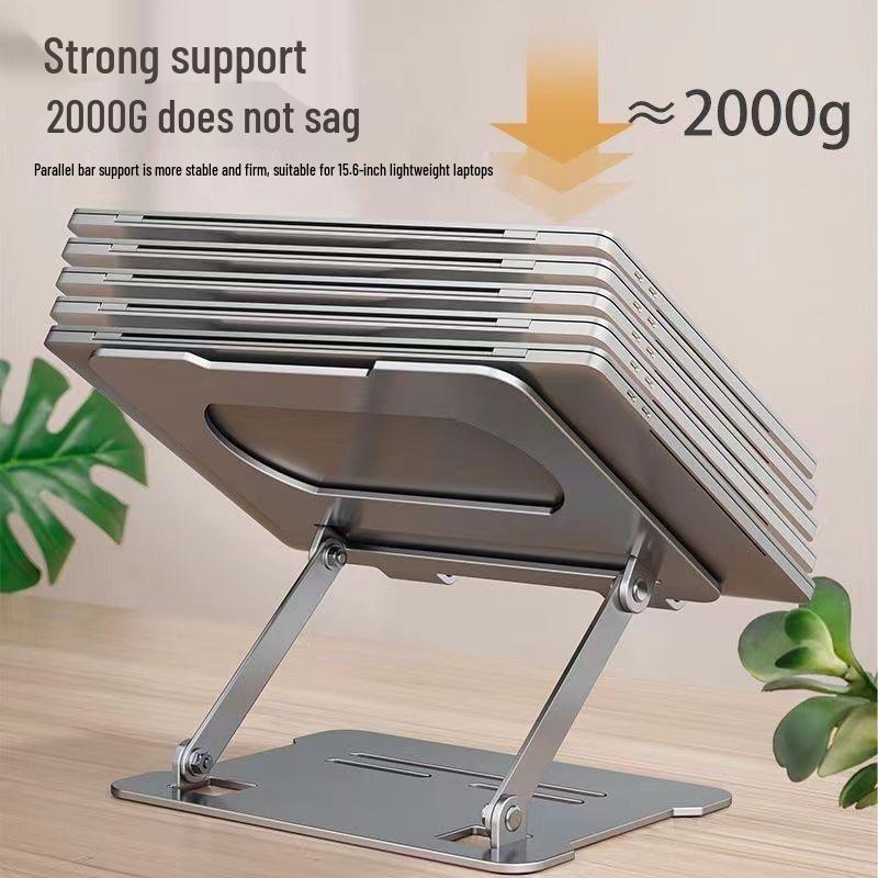 Soporte Elevador Ajustable y Plegable para Portátil y Monitor