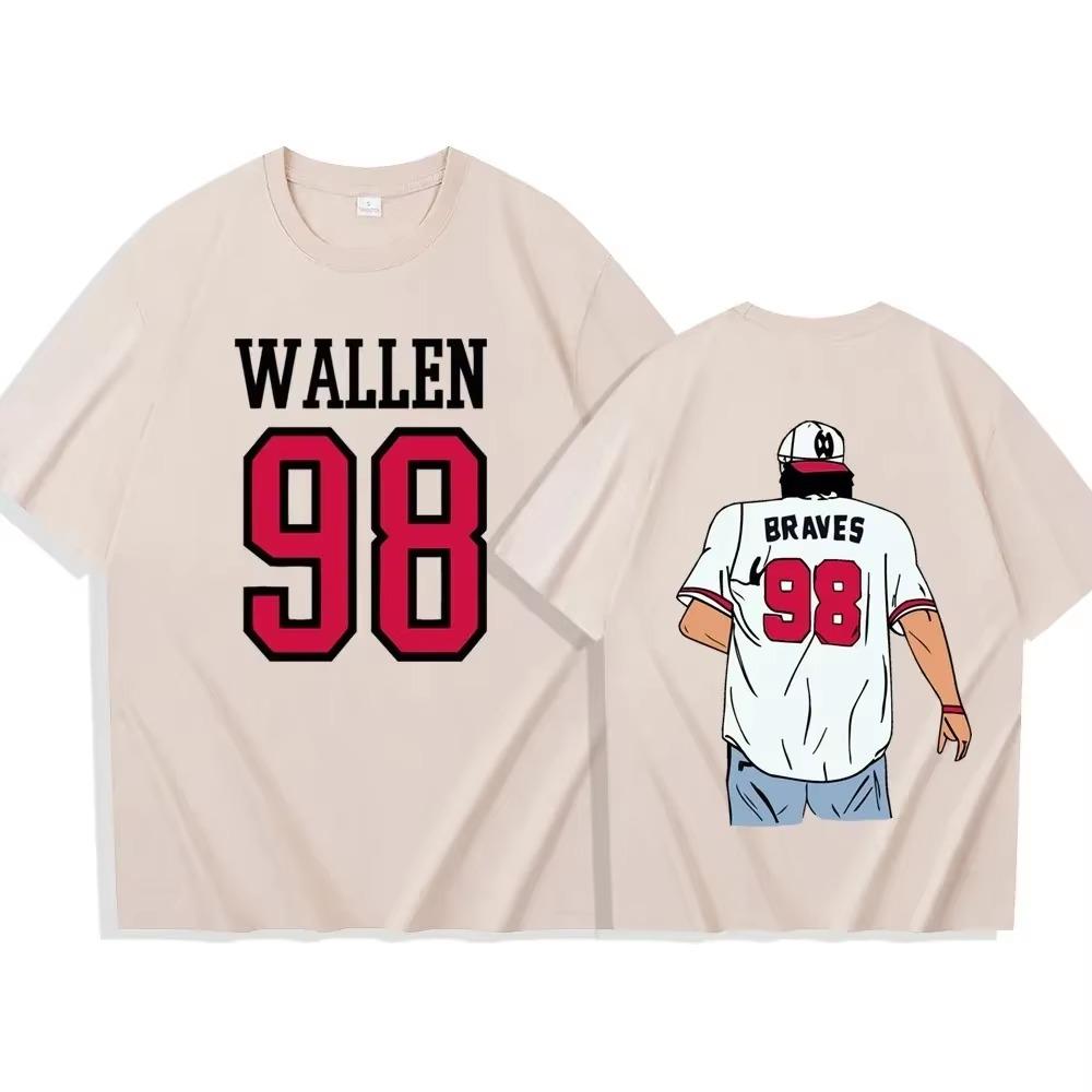 High Quality Cotton Morgan Wallen One Thing At A Time T-Shirts Fashion Harajuku O-Neck Short Sleeve Man Woman Shirts Fans Gift