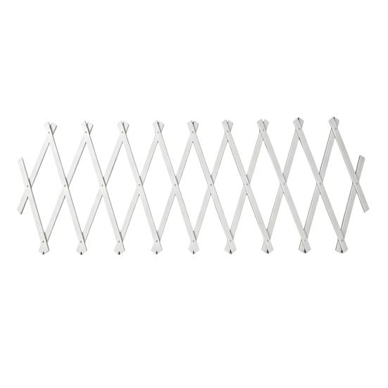 

Expandable Garden Trellis 70 x 12 Inch Plastic Lattice Fence Wall Panel for Climbing Plants Vine Ivy Rose Cucumbers Clematis Outdoor Garden Yard белый