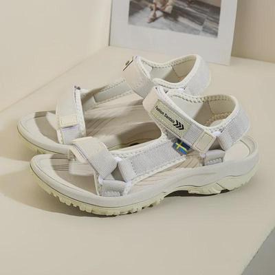 Damskie buty plażowe na platformie w stylu koreańskim z grubą podeszwą