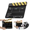 Acrylic 30x25cm Clapperboard Director Movie Clappers Film and Television Photography Prop