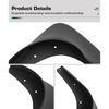 4PCS Car Mud Flaps Splash Guards Mudguards Car Mud Flaps Compatible with Citroen Picasso 2007 2008 2009 2010 2011 2012 2013 2014
