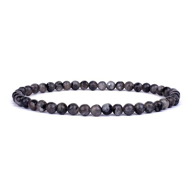 Natural Stone Bracelets Men 4mm 6mm Beads Elastic Bracelet Charm Chakra Healing Reiki Yoga Bracelets For Women Beads Jewelry New