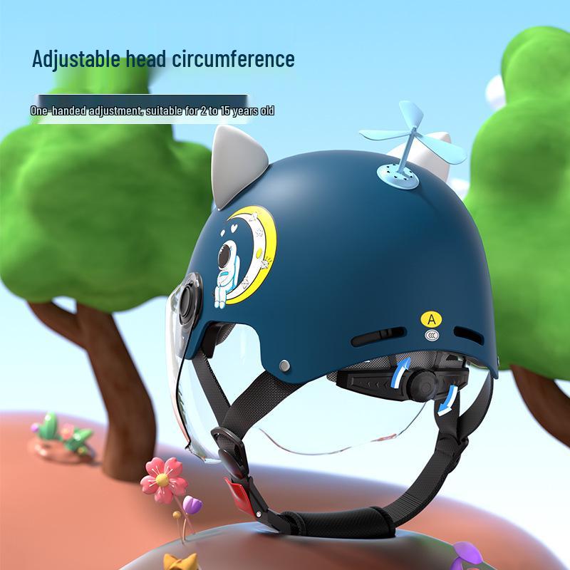 3C Certified Children's Summer Helmet for Electric Bicycles, Boys and Girls Ages 2-14, Suitable for All Seasons