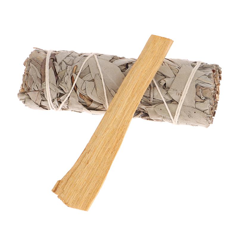 10Cm White Sage Bundle California Energy Smudge Stick For Spiritual Incense Stick Burning Aromatherapy Energy Cleansing Bundles