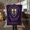 1PC Leeds United Patterned Flannel Blanket Suitable For All Seasons for Home Decor Warmth and Comfort Gifts Holiday Present