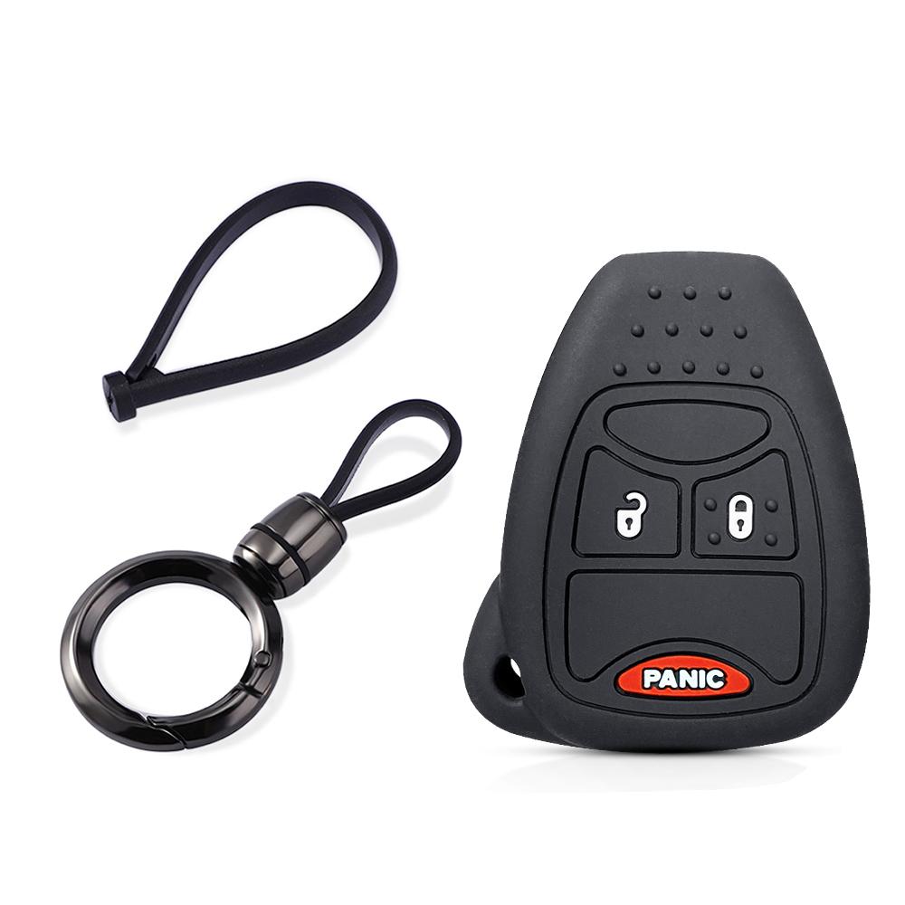 For Dodge Avenger Caliber Cool Bo For Jeep Grand Cherokee Compass Patriot For Chrysler 300c Voyager PT Cruiser Key Case Cover