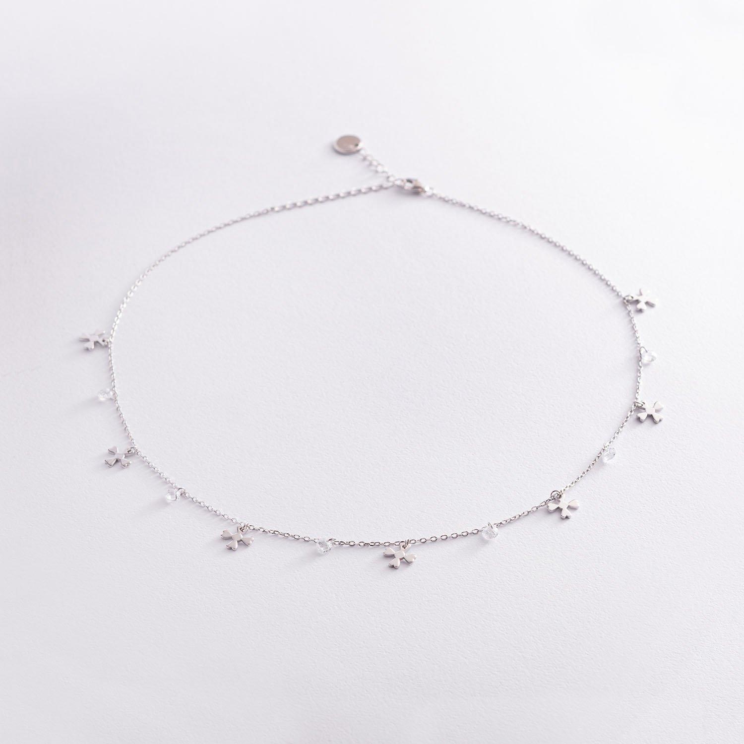 

Срібна каблучка з фіанітами Oniks 46 срібний