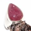 Man'S Pink Tourmaline Fine Finish 925 Silver Plated Ring US 9 Fashion Sale Y3r45