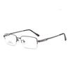 Half Metal Frame Nearsighted Glasses Unisex Prescription Myopia 0 to 6 00 Lightweight Durable