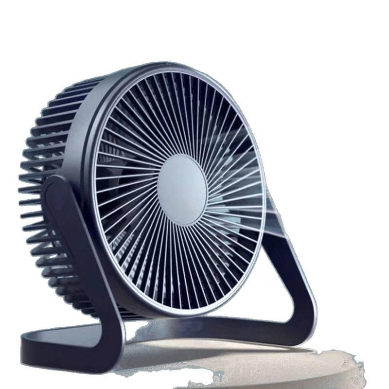 Leiser Schreibtischventilator - Kompakt, Starker Wind, Tragbarer Tischventilator für Büro, Wohnheim oder Zuhause
