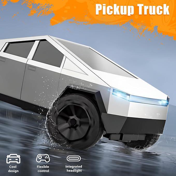 Durable Remote Control Electric Pickup Truck Toy for Kids
