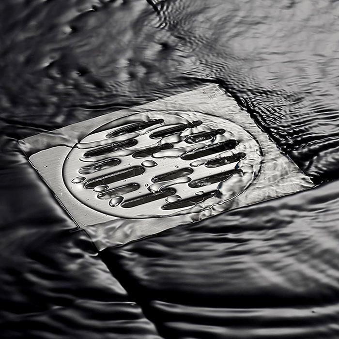 Bonde - nivvity - caniveau de douche - acier inoxydable - 4 tailles disponibles - résistant à la corrosion