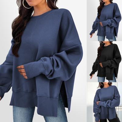 Womens  Sweatshirts   O Neck  Sweaters Casual Comfy  Fashion Outfits Clothes