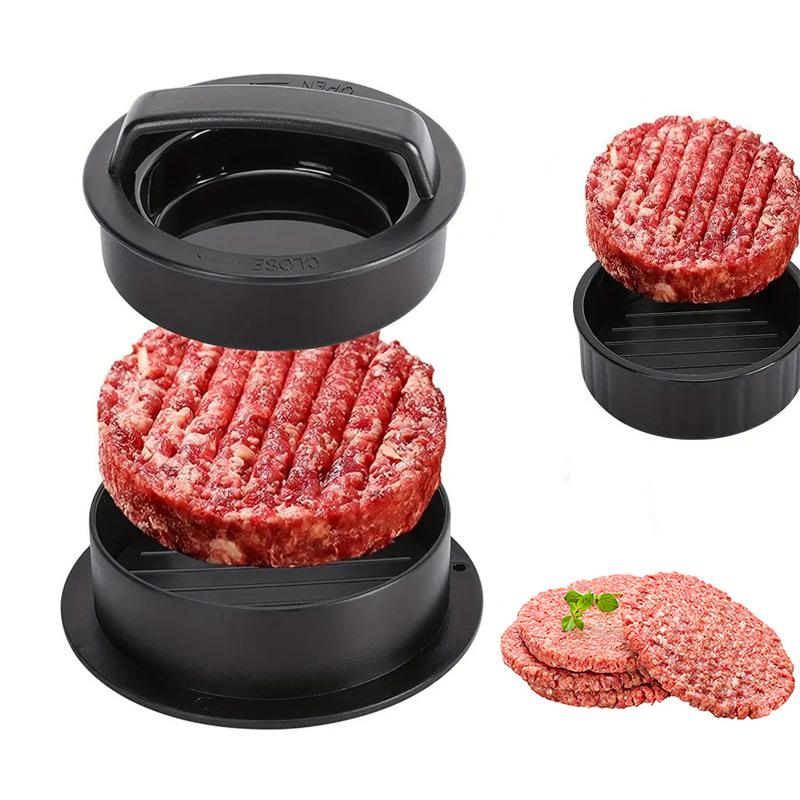 Cross-Border DIY Beef Patty Press: Round Manual Hamburger Maker