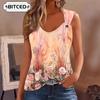 Women's Fashion Casual Short Sleeve V Neck Blouses & Shirts