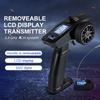 AA58 Turbo Racing 2.4G 4CH Remote System Lcd Display Radio Transmitter Remote Control with Receiver for RC Car Auto Boat