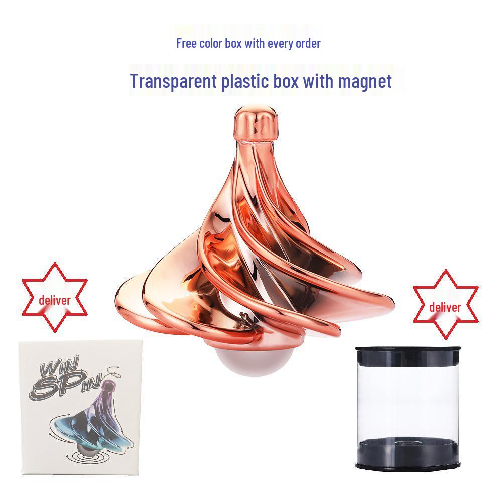 WINSPIN Colorful Wind-Powered Decompression Gyroscope Toy
