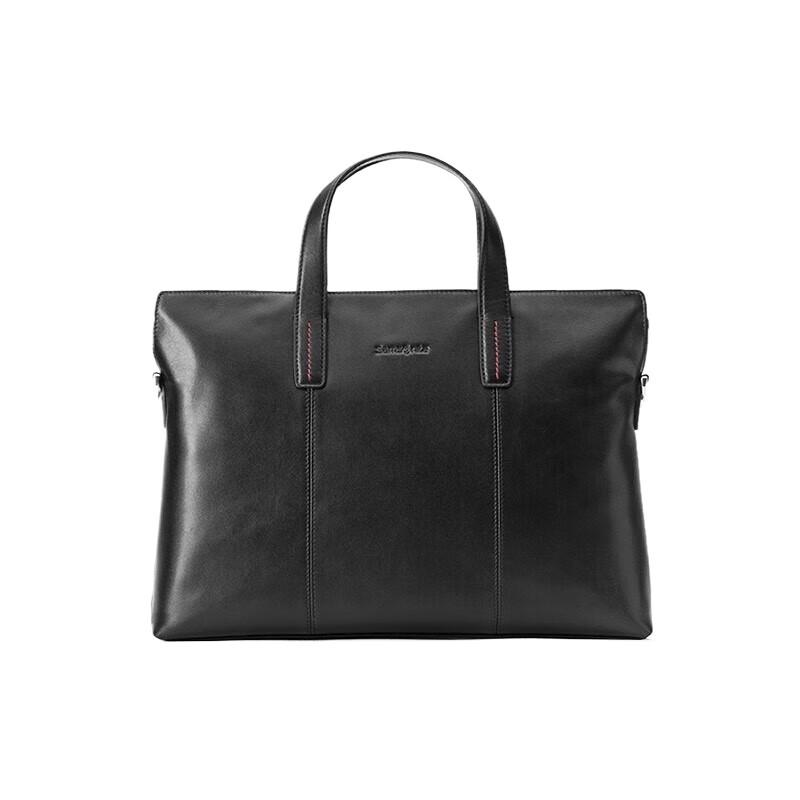 Мягкая кожаная деловая сумка Samsonite