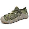 Fashion Men's Closed-Toe Beach Sandals Couple Shoes Size 36-46 Breathable EVA Sole Water Sports Shoes Anti-Slip Outdoor Hiking Sandals