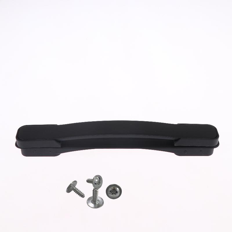 Heavy Duty Black Plastic Suitcase Handle 1 Set Durable Replaceable Grip for Travel Luggage Repair Daily Use