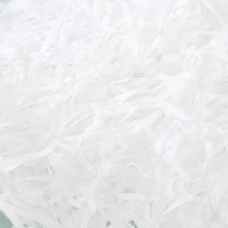 Raffia Papier Schnitzel Geschenkbox Füllmaterial - Glitzer Dekorative Konfetti für Partygeschenke