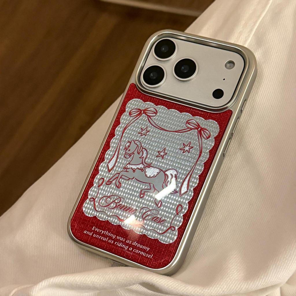 Artistic Pony Phone Case Bracelet for iPhone 16, iPhone 17, iPhone 17 Pro Max