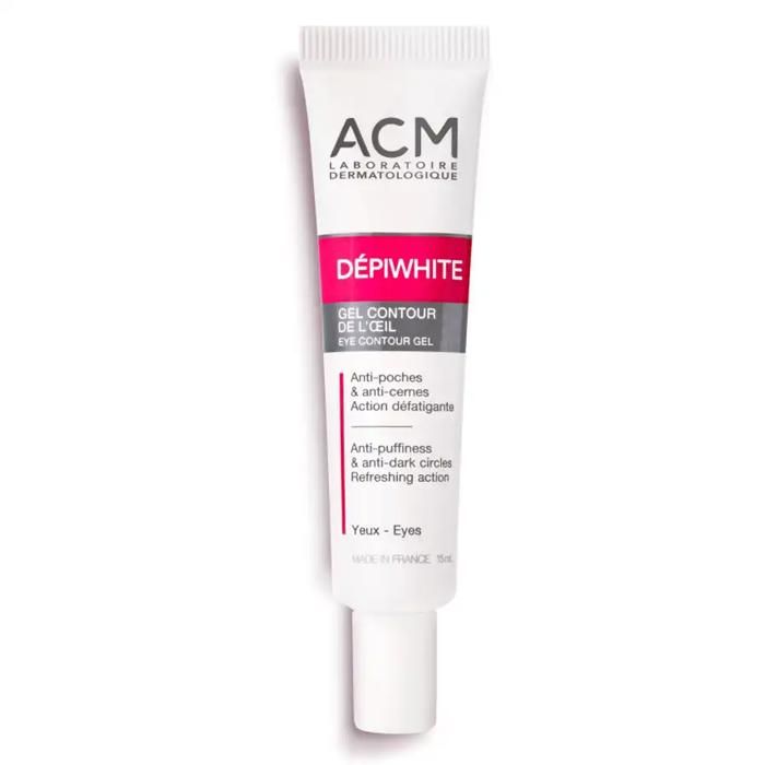 Gel Contour De l'Oeil - ACM - Dépiwhite - 15ml - Sans Parabène - Anti-cernes Et Poches