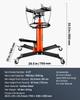 Transmission Jack 1100 Lbs 2-Stage Hydraulic High Lift Vertical Telescopic