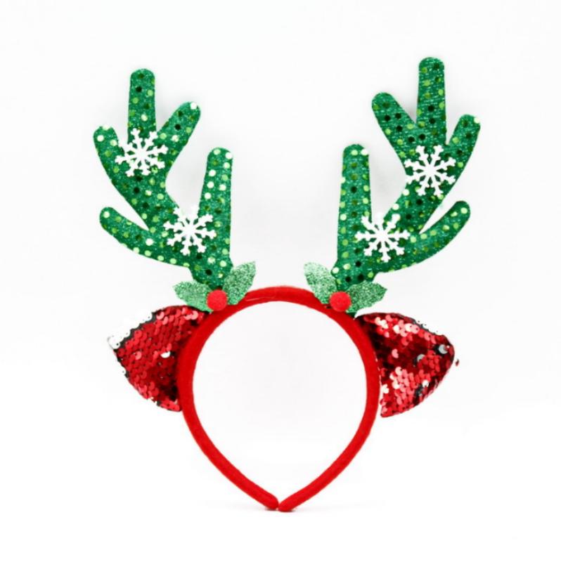 Christmas Adult Kid Cosplay Antlers Headband Headclip Hair Clip Hair Christmas Headband