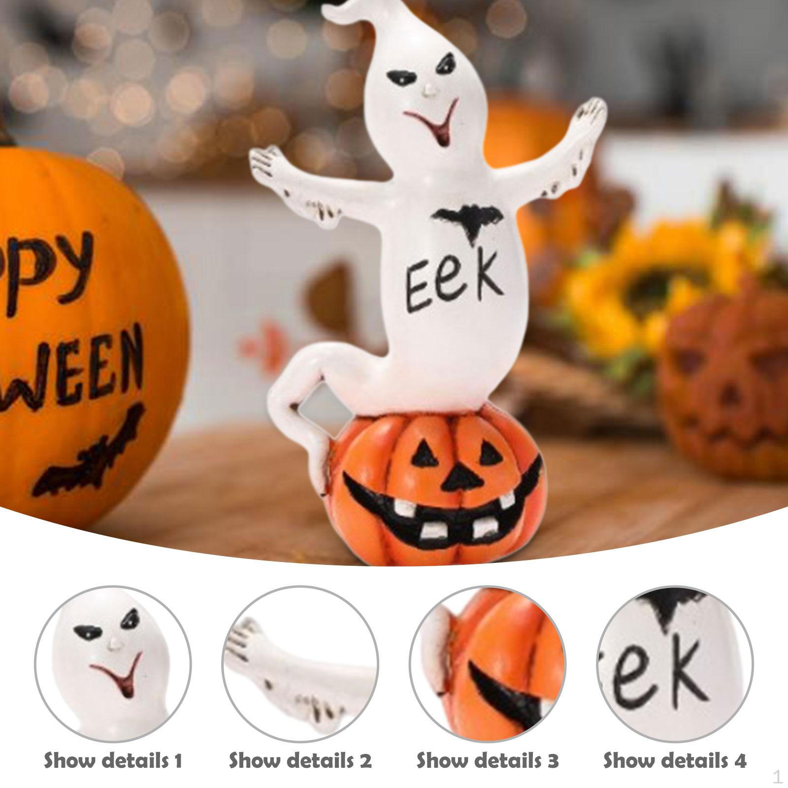 

Figurine Halloween Decoration Collectible Fashion Desktop Ornament Home Decor for Garden Fireplace EeK