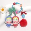 Doll Bag Couple Car Cherry Keychain Decorative Pendant Mobile Phone Chain