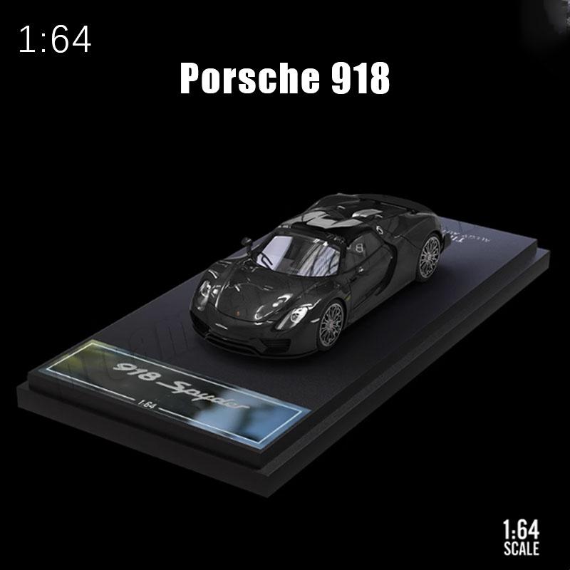 1:64 Porsche 918 Legierung Auto Modell Sammlerstück Boutique Modell Weihnachtsgeschenk