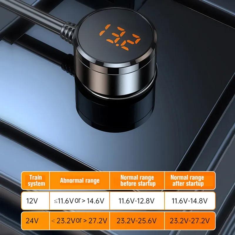 128W Car Charger Splitter Multi Ports PD30W QC3.0 Cigarette Lighter Adapter Car Cigarette Lighter Socket Splitter with Switch