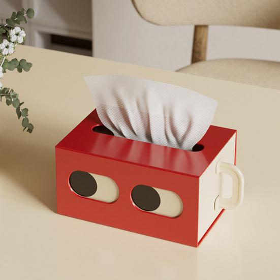 Yousheng Tissue Box Table Napkin Paper Container Large Capacity Cartoon Shape Funny Paper Dispenser Table Decoration