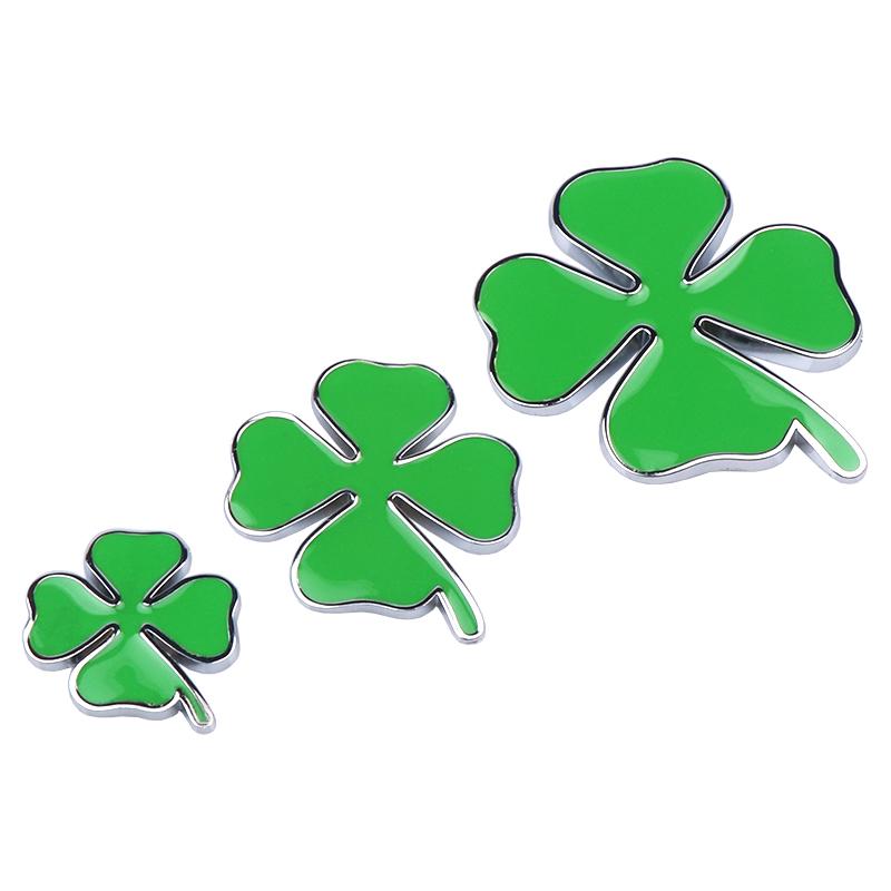 3D-Metall-Emblem mit vierblättrigem Kleeblatt, Auto-Körper-Kofferraum-Logo-Aufkleber, Dekoration, Aufkleber für Sportiva 159 147 156 Giulietta Mito 166