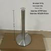 Stainless Steel No-Drill Wall-Mounted Towel and Toilet Paper Holder