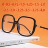 Oversized Square Glasses Frame for Men Women Big Optical Myopia Spectacle with Diopters Minus 1 0 To 5 0