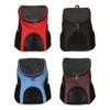 Pet Carrier Mesh Backpack, Cat Breathable , Portable Ventilated and Outdoor Collapsible Red