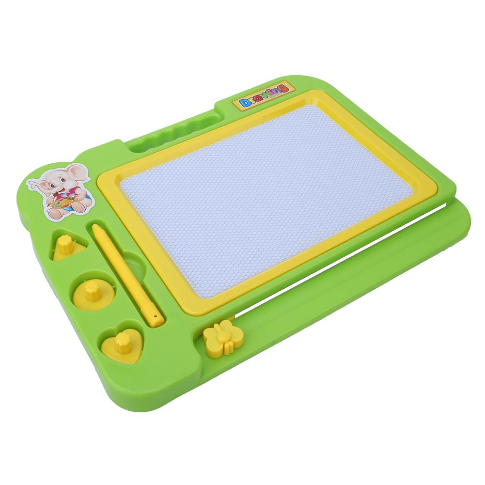 Children Drawing Board Puzzle Early Education Learning Black Plastic Writing Magnetic Sketchpad