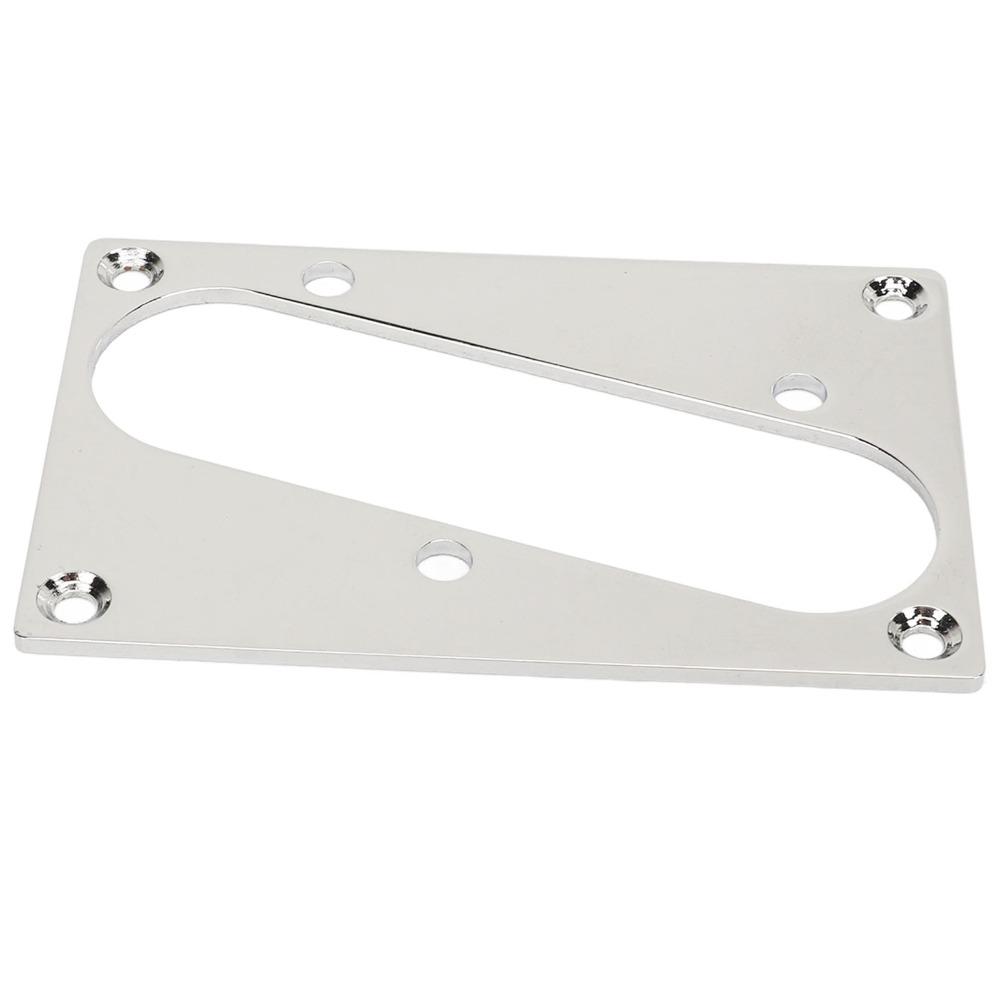 Silver Bridge Pickup Plate Metal Electric Guitar Pickup Ring For Telecaster Guitars