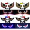 Devil's Eyes Decoration LED Light Car Interior Rear Windshield Modification USB Devil Eyes Animation Display Matrix Pixel Panel