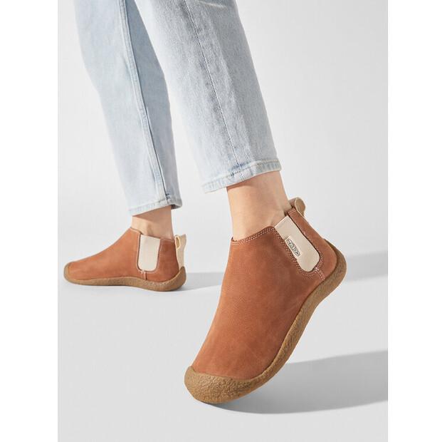 Keen Mosey 1026826 Leather Chelsea Boots, Brown